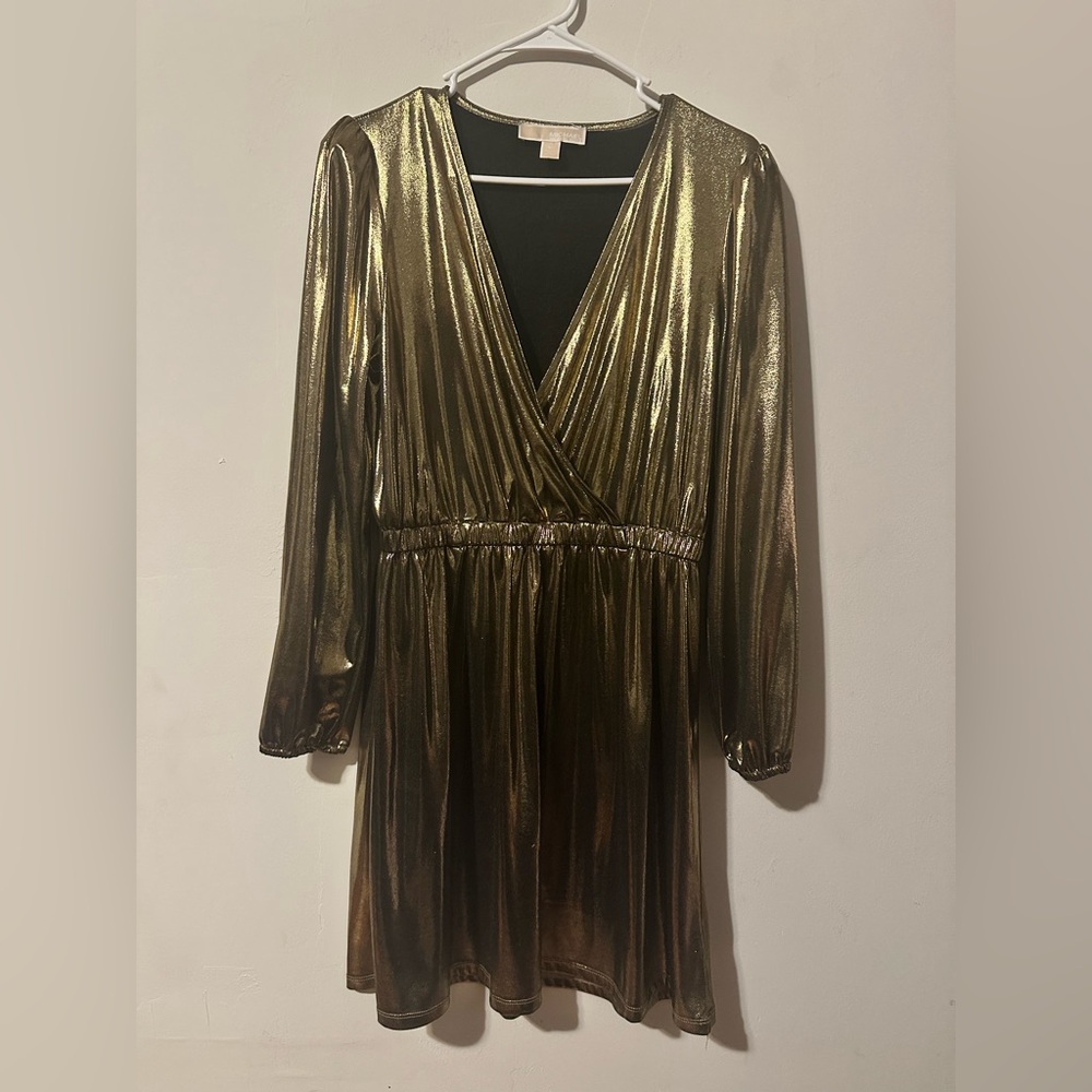 Gold Michael Kors Dress